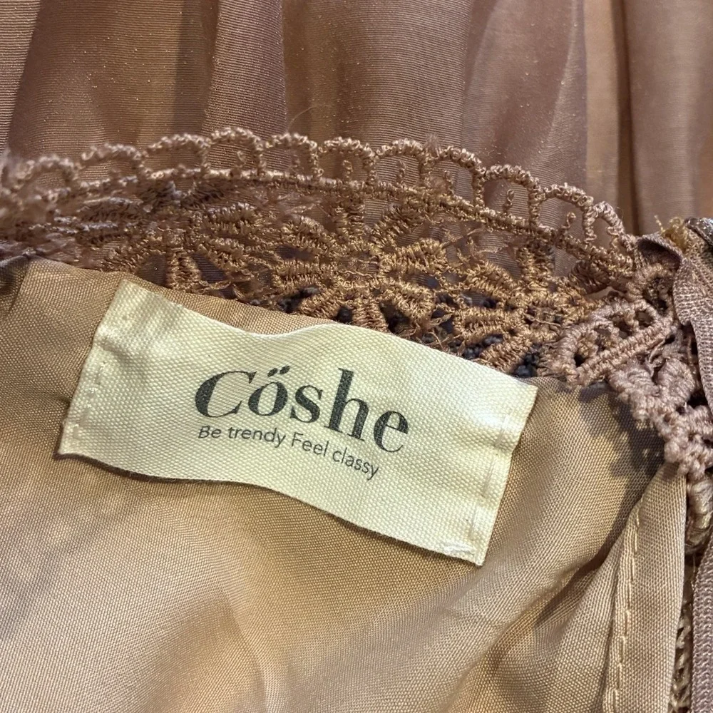 Coshe Floral Mini Skirt NWT Size‎ Medium Festival